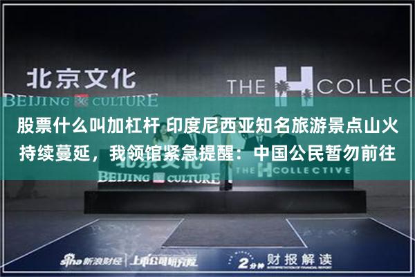 股票什么叫加杠杆 印度尼西亚知名旅游景点山火持续蔓延，我领馆紧急提醒：中国公民暂勿前往
