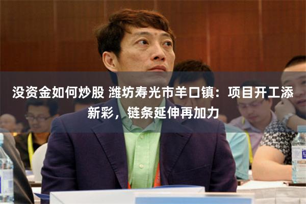 没资金如何炒股 潍坊寿光市羊口镇：项目开工添新彩，链条延伸再加力