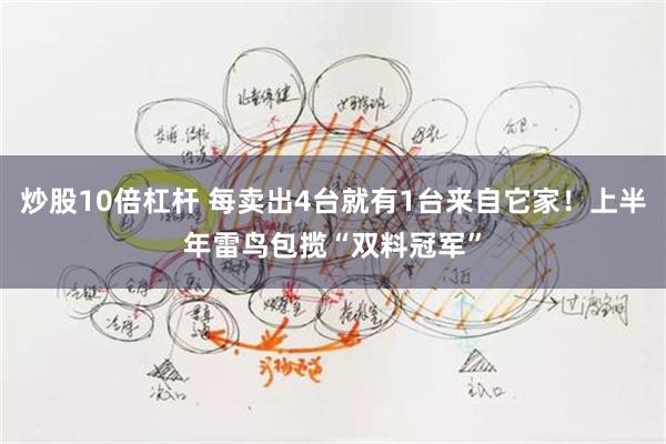 炒股10倍杠杆 每卖出4台就有1台来自它家！上半年雷鸟包揽“双料冠军”