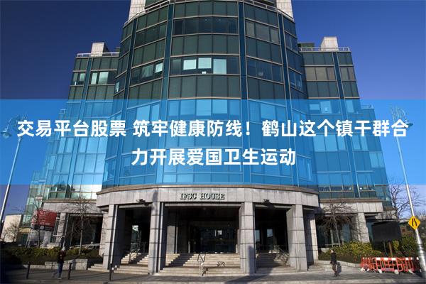 交易平台股票 筑牢健康防线!鹤山这个镇干群合力开展爱国卫生运动