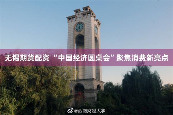 无锡期货配资 “中国经济圆桌会”聚焦消费新亮点