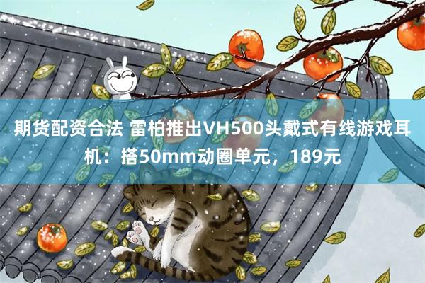 期货配资合法 雷柏推出VH500头戴式有线游戏耳机：搭50mm动圈单元，189元